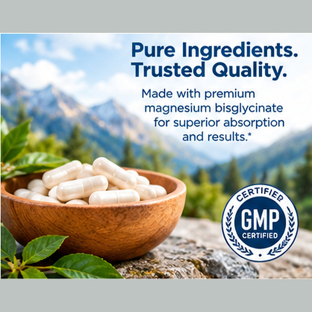 Kurryculum Magnesium Glycinate pure ingredients