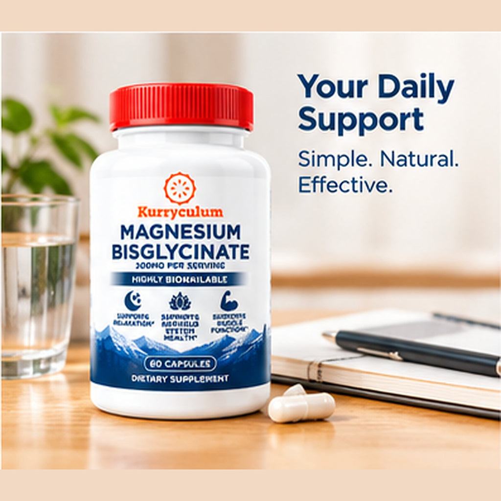 Kurryculum Magnesium Glycinate daily support