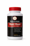 Kurryculum Beet Root plus Black Pepper circulation and energy supplement front label