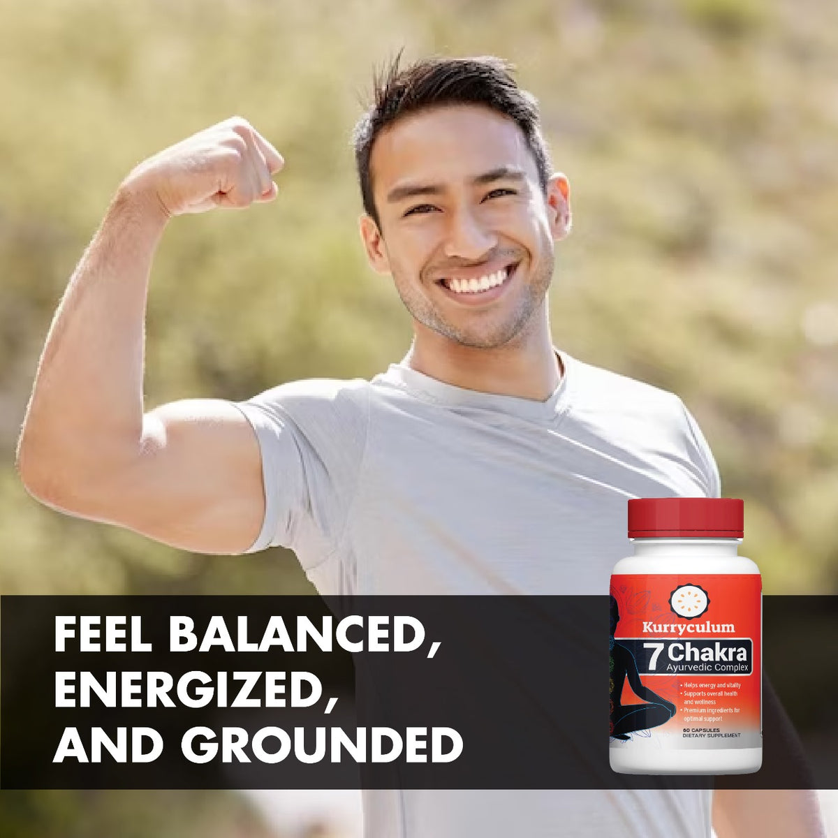 Kurryculum 7 Chakra Ayurvedic Complex — Balance & Everyday Vitality