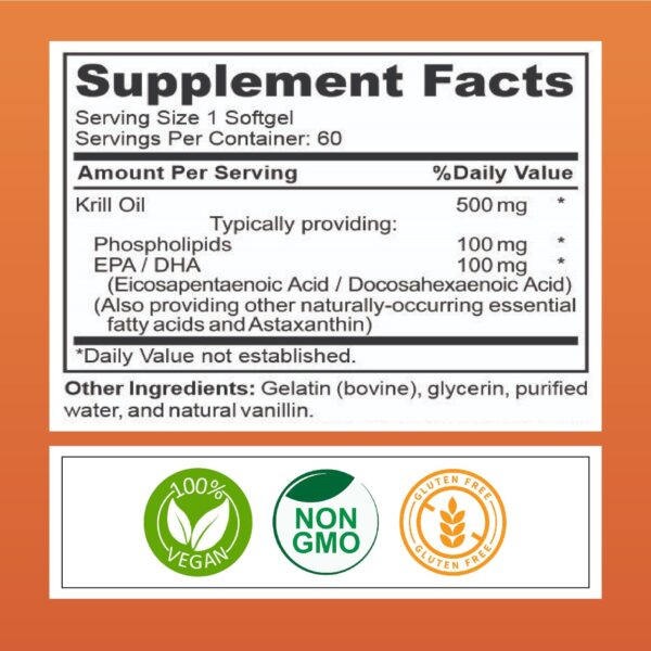 Kurryculum Omega-3 Supplement for Brain, Heart and Joint Health, 60 Softgels - Image 5