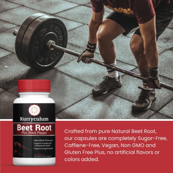 Kurryculum Beet Root Grain-Free Tablets, 60 Count - Image 5