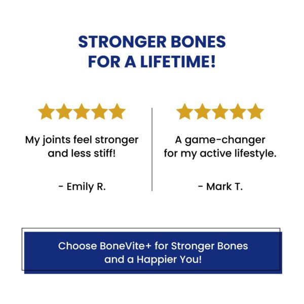 Kurryculum BoneVite+ Bone and Joint Health Supplement Tablets, 90 Count - Image 6