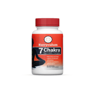 7 Chakra Ayurvedic Complex for Adults (60 Count) with Ashwagandha, Turmeric and Shilajit